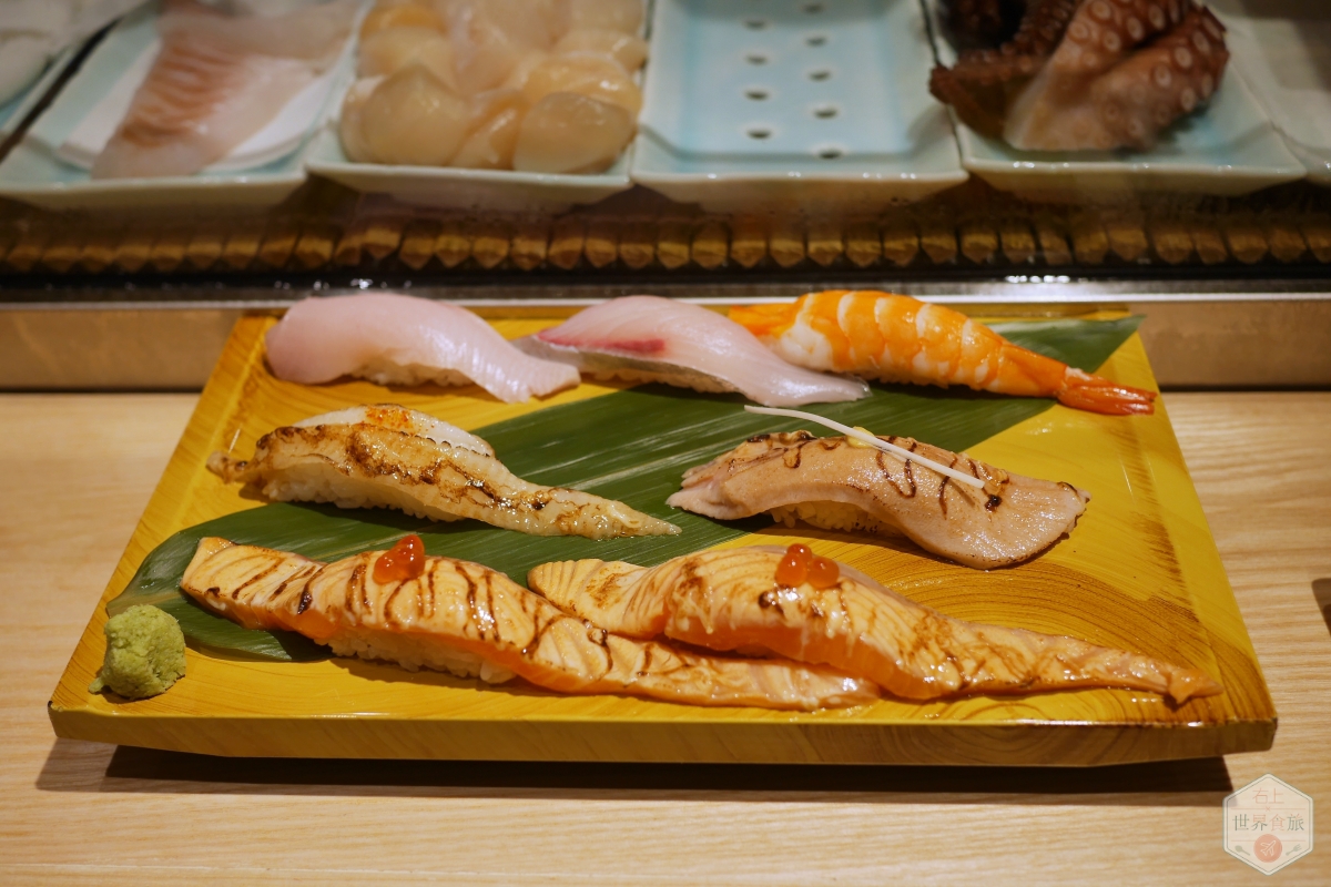 忠孝復興站美食-壽司美登利：排隊也要吃的日本名店，豐洲市場魚貨、山形縣壽司米的好味道 @右上世界食旅