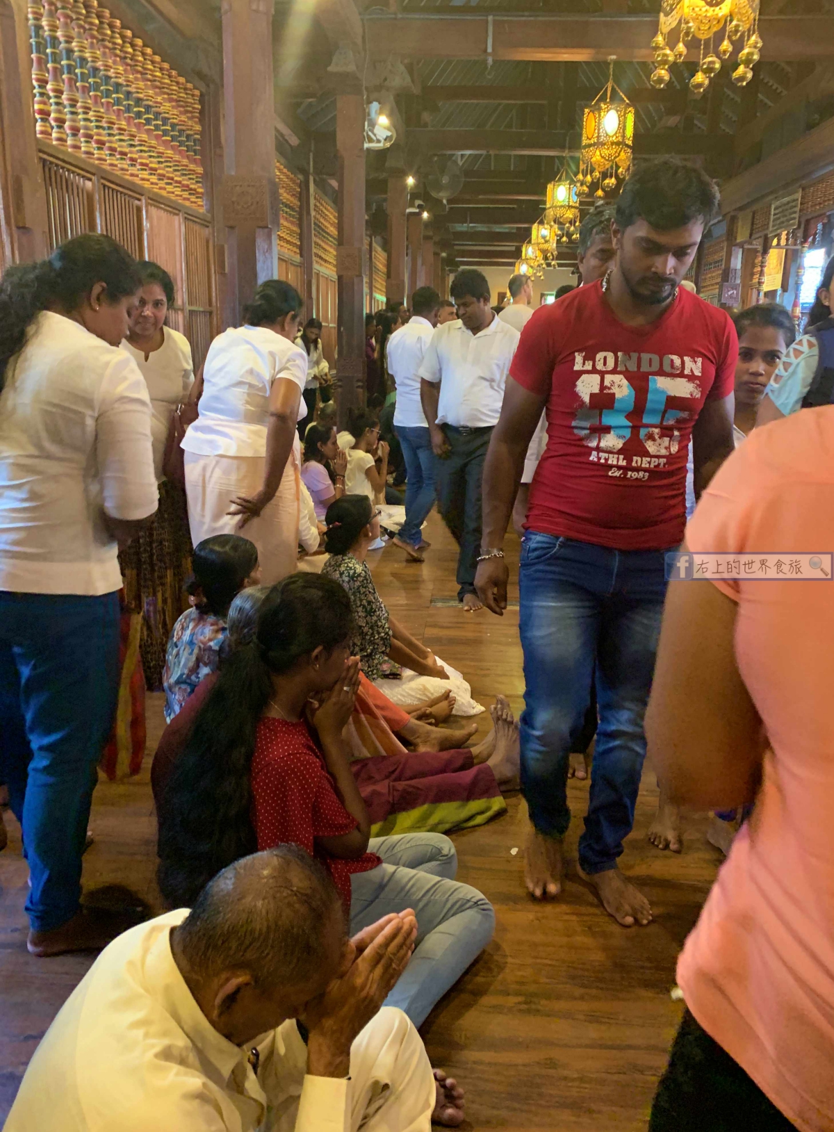 斯里蘭卡3-康提Kandy：百萬旅客必訪佛牙寺．午餐：KCC美食街 @右上世界食旅