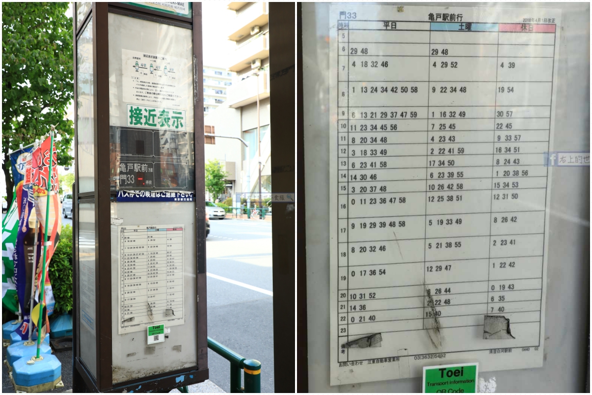 東京巴士交通：都營巴士一日券搭巴士便宜又簡單，走遍淺草、北砂、人形町老街區，不用走地鐵走到掛 @右上世界食旅