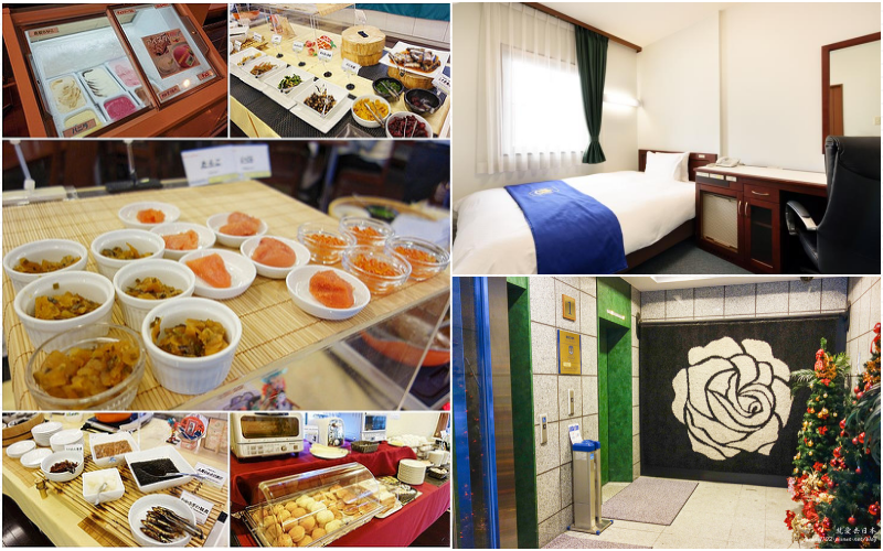 青森飯店-60種早餐吃到飽、距離車站徒步5分：HOTEL MYSTAYS Aomori Station（原名Hyper Hotels Passage） @右上世界食旅