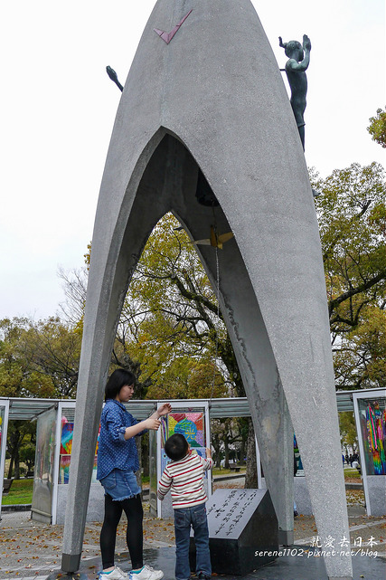 廣島旅遊-廣島平和紀念公園．原爆DOME（原爆圓頂屋） @右上世界食旅