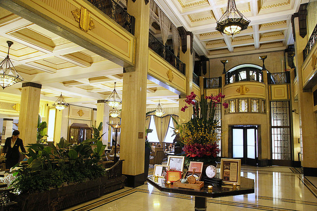 上海外灘住宿-和平飯店（Fairmont Peace Hotel）入住實訪：外灘第一排歷史建築．英國女皇、美國總統、孫中山都曾入住 @右上世界食旅