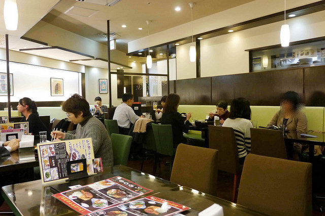仙台車站美食 鐵板熱呼呼漢堡排 傳統洋食屋 淺草軒 右上世界食旅