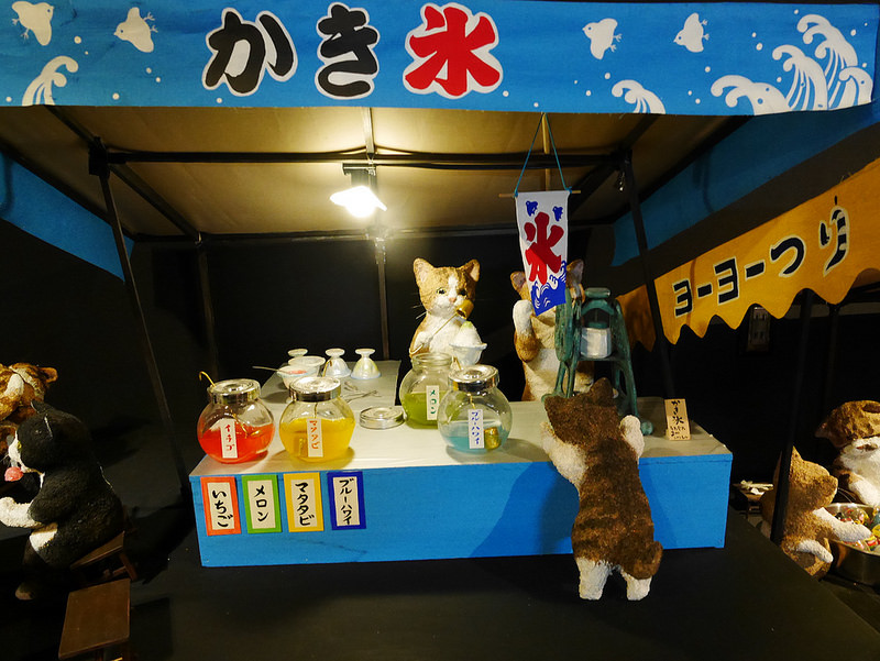 福島 喜多方-可愛的貓咪迷你樂園：桐之粉人形館、木之本漆器店 @右上世界食旅