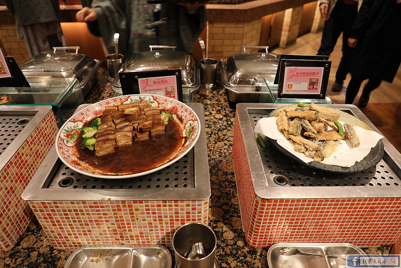 福島飯店-飯坂溫泉 聚樂：自助式晚餐職人上菜吃到飽 @右上世界食旅