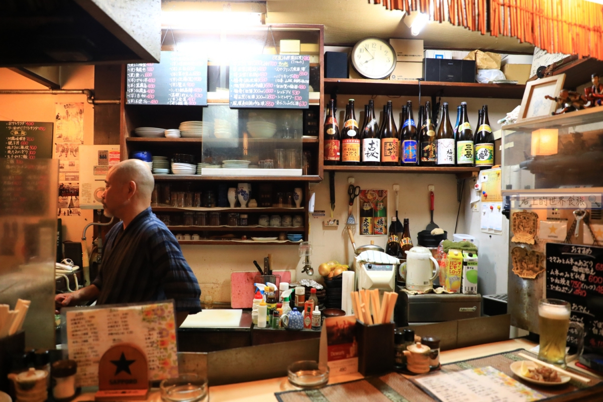 神戶美食-深夜食堂．老闆一人顧店的美味：HARADA居酒屋 @右上世界食旅