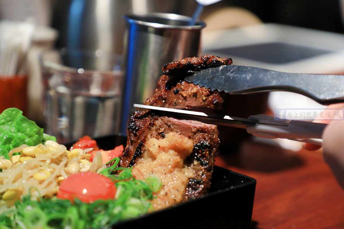 大阪難波美食 燒肉富士晃 狂野的牛肉料理 肉肉控最愛 右上世界食旅