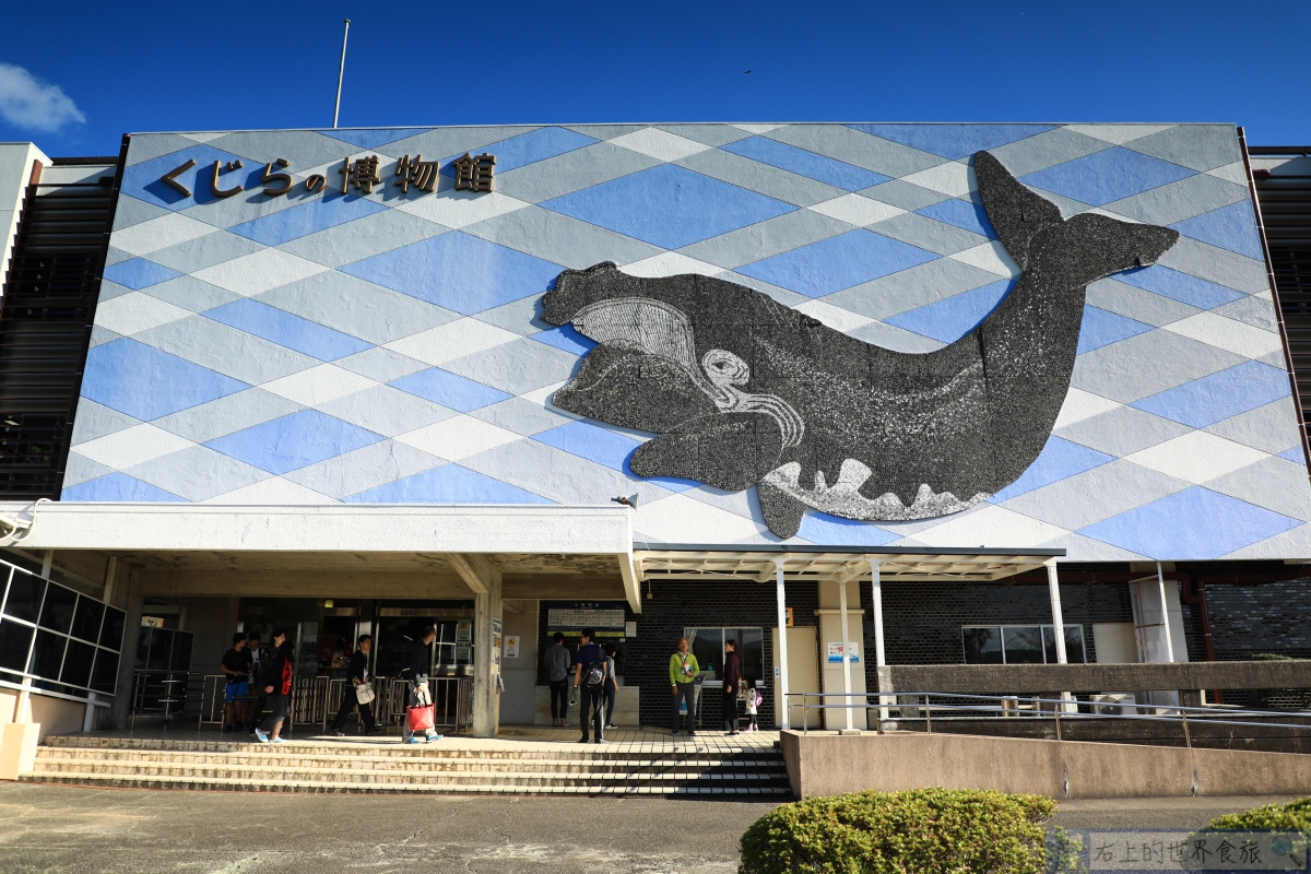和歌山旅遊-在自然水域裡欣賞鯨豚表演，爭議和趣味兼具：太地町鯨魚博物館 @右上世界食旅