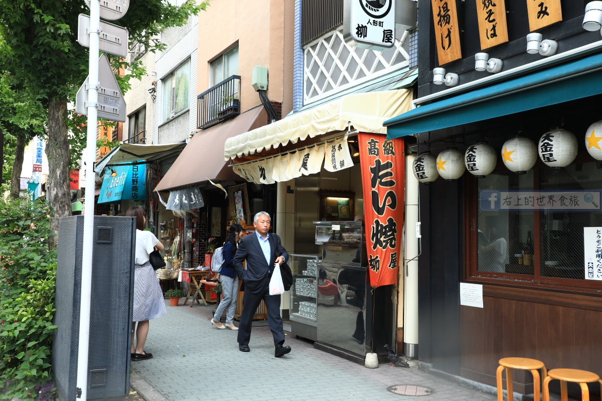 東京 人形町商店街半日遊：水天宮．人形燒．古風人情老街與推薦住宿 @右上世界食旅